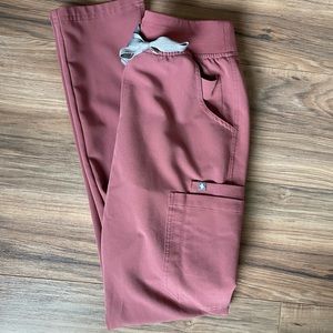 Figs Yola Skinny Scrub Pants 2.0 - XXS Tall - Mauve